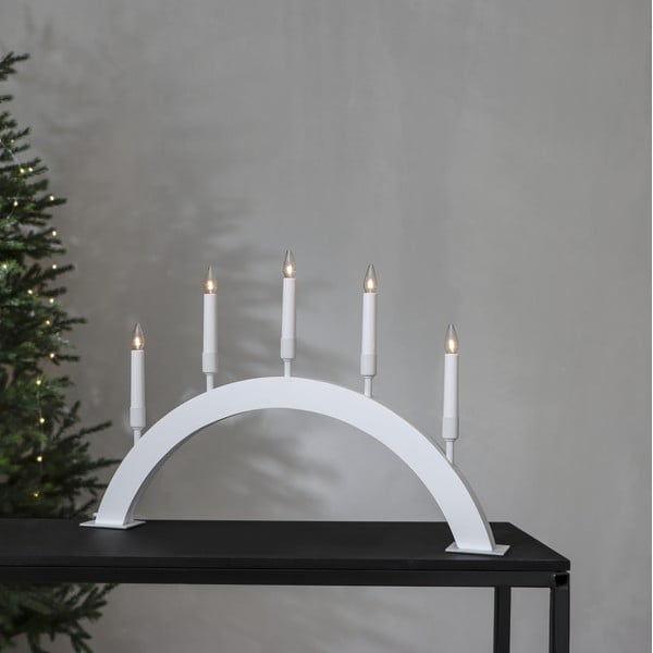 Decorazione luminosa bianca natalizia Vind - Star Trading-image-1