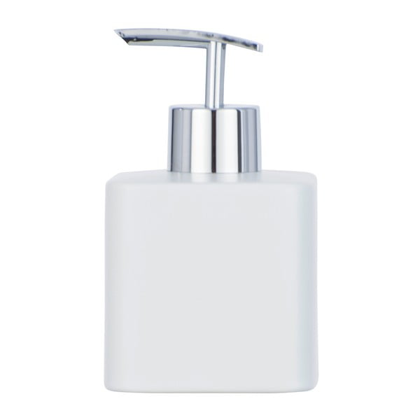 Distributore di sapone in ceramica grigio chiaro, 290 ml Hexa - Wenko-image-2