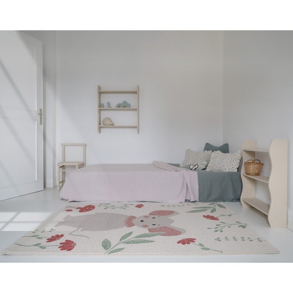 Tappeto per bambini color crema 120x170 cm Poly – Nattiot-image-2