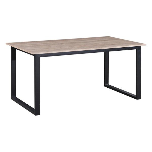 Tavolo da pranzo con piano effetto rovere 90x160 cm Luton – Støraa