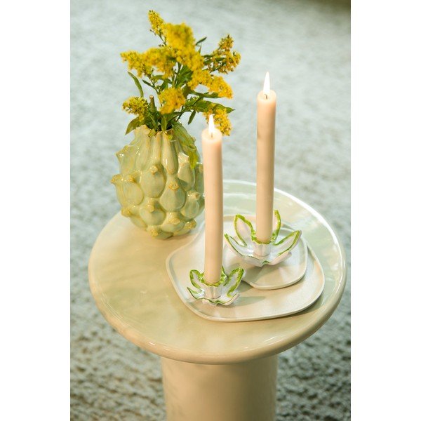 Vassoio decorativo in metallo 24x24 cm Tojera – Light & Living-image-2