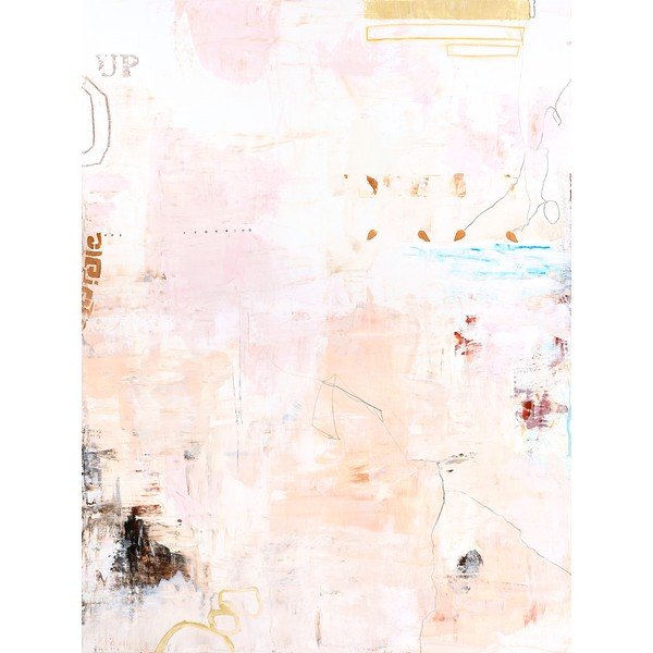 Dipinto dipinto a mano dipinto su tela 88x118 cm Small Notes – Malerifabrikken