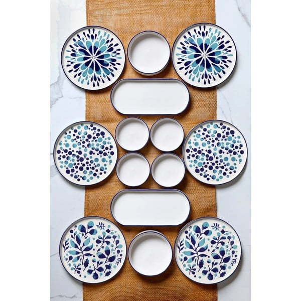 Set da pranzo in ceramica 14 pz – Hermia-image-3