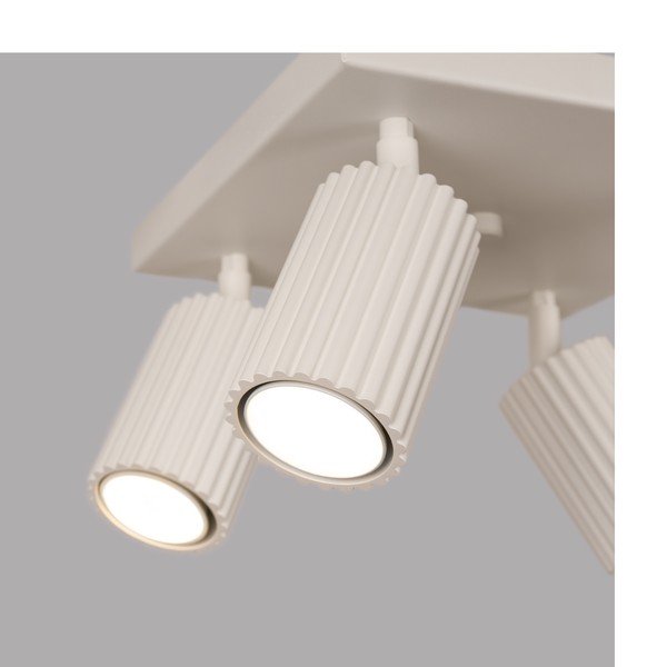 Faretto color crema 25x25 cm Gleam – Sollux-image-1