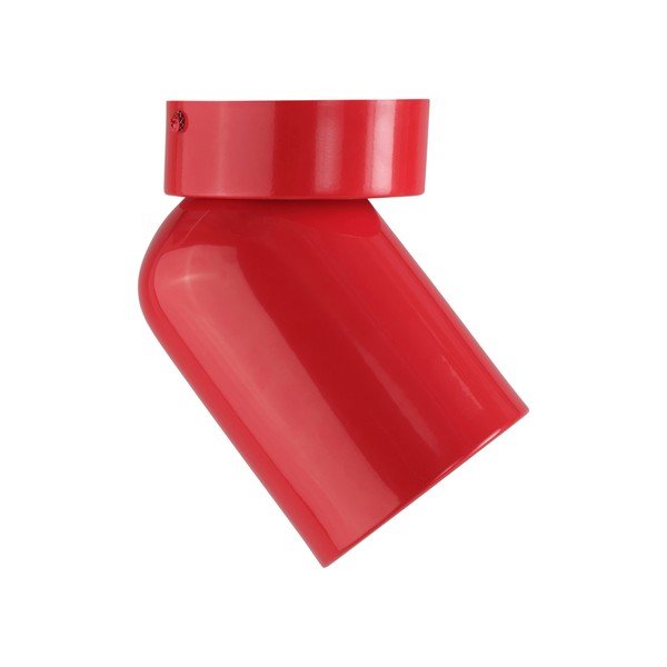 Faretto rosso in metallo con struttura flessibile/con intensità regolabile ø 10,5 cm Ara – Jotex