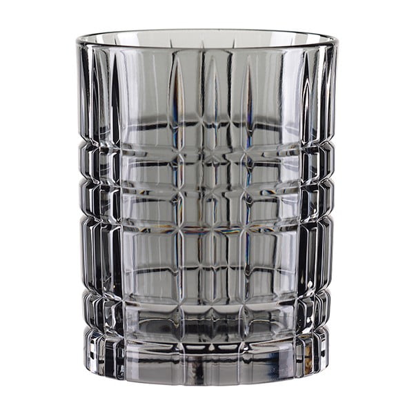 Bicchiere di cristallo grigio per whisky Smoke, 345 ml Highland - Nachtmann