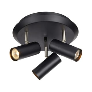 Lampada da parete nera Barcelona Tres - Markslöjd
