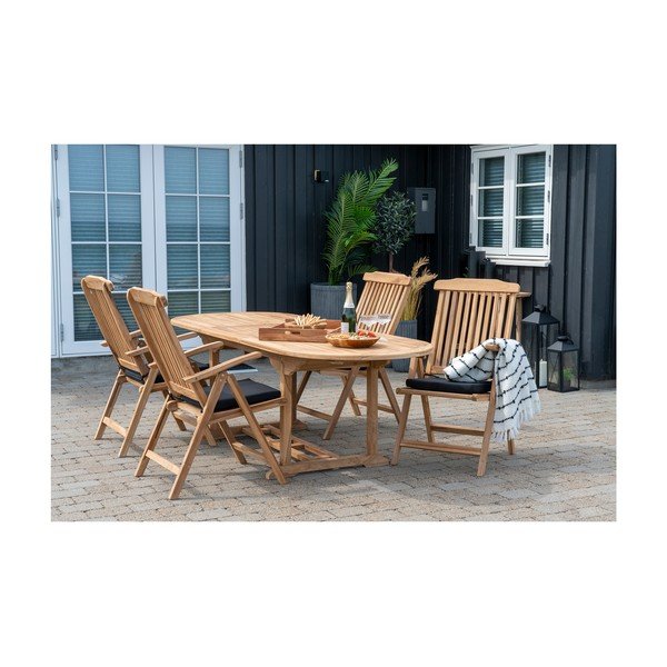 Tavolo da pranzo da giardino 90x180 cm Salamanca - House Nordic-image-1