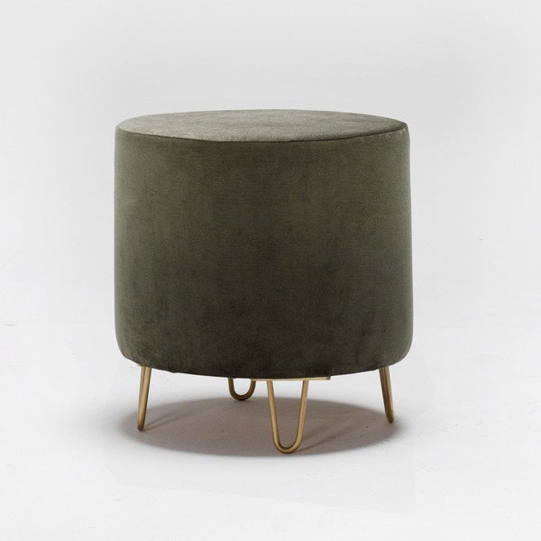 Pouf verde cachi Ronda - Balcab Home