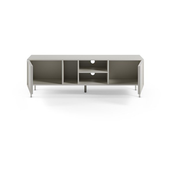 Mobile TV color crema 160x51x42 cm Brise – Marckeric-image-2
