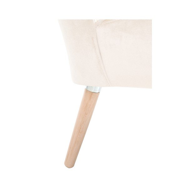 Poltrona crema Neele Velvet - Max Winzer-image-3