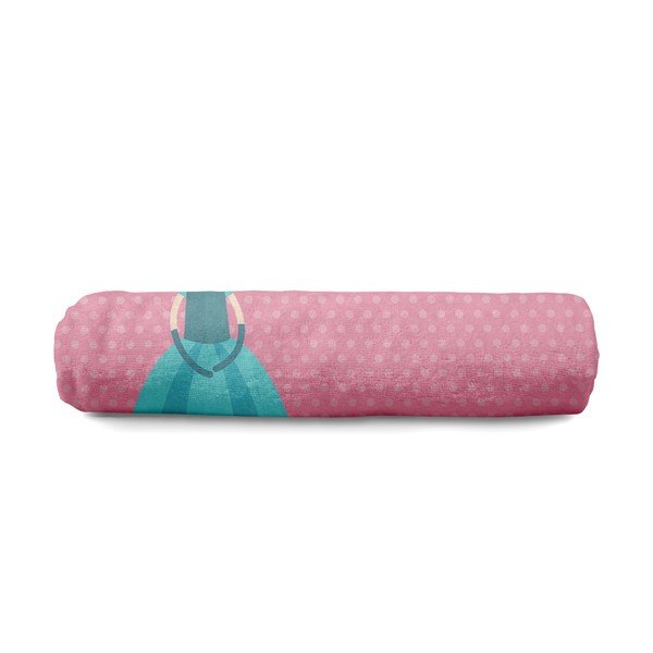 Asciugamano rosa per bambini 70x150 cm Pumpkin - Mr. Fox-image-4