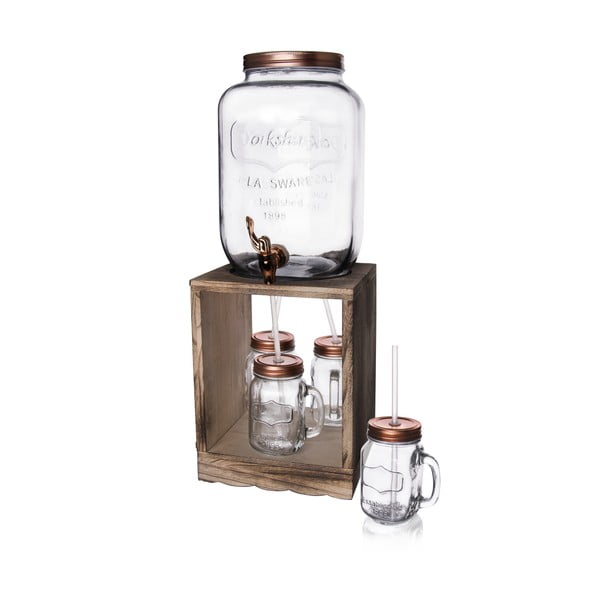 Contenitore per limonata con bicchieri 8,8 l - Orion-image-1