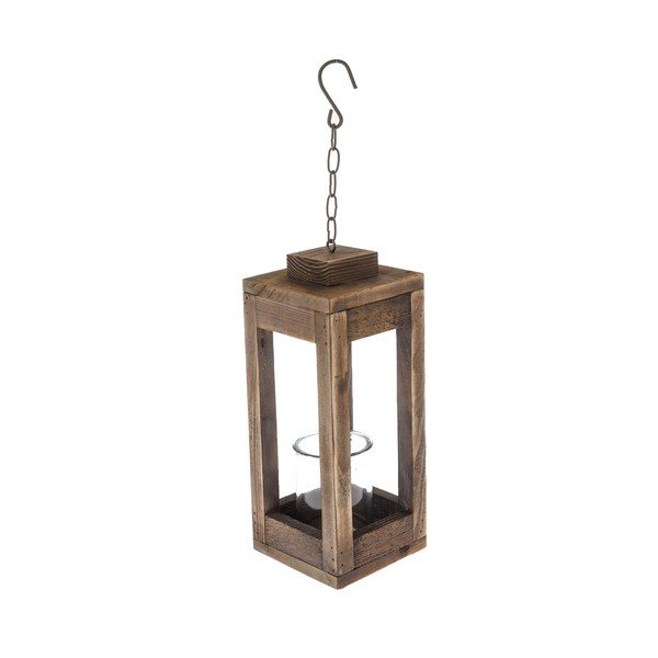 Lanterna in legno (altezza 30 cm) - Dakls
