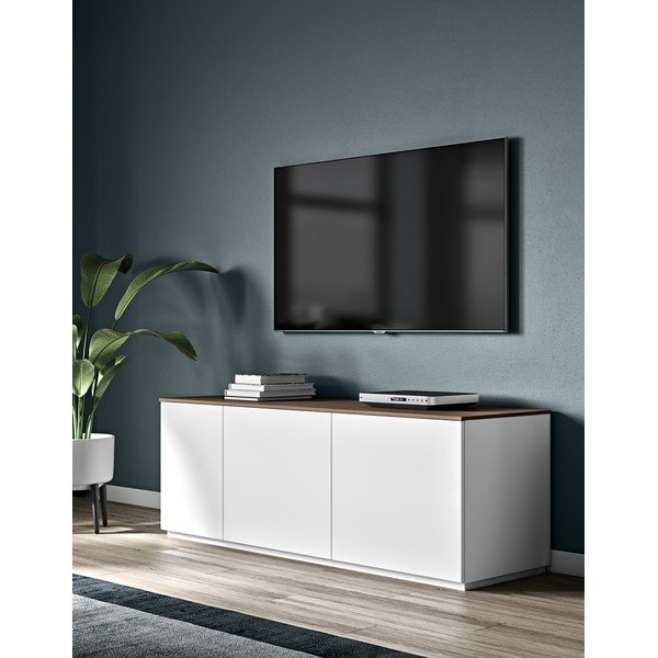 Cassettiera bassa bianca 160x57 cm Join - TemaHome-image-1
