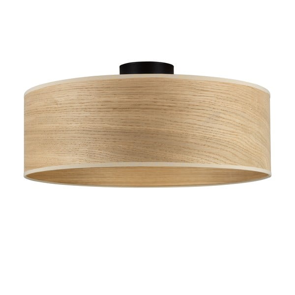 Lampada da soffitto in rovere impiallacciato TSURI XL, ø 45 cm Tsuri - Sotto Luce