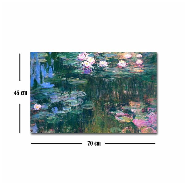 Riproduzione murale su tela, 45 x 70 cm Claude Monet - Wallity-image-3