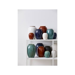 Vaso in gres verde - Bitz