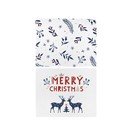 Tovagliette di stoffa natalizie in set da 2 45x35 cm Merry Blue Christmas - Butter Kings