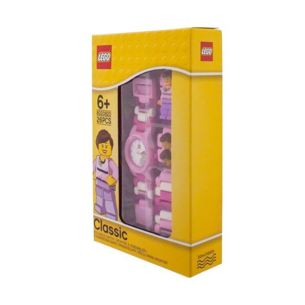 Orologio rosa per bambini con figura classica - LEGO®-image-3