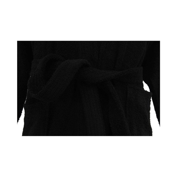 Vestaglia nera da uomo, taglia. M/L - Foutastic-image-3