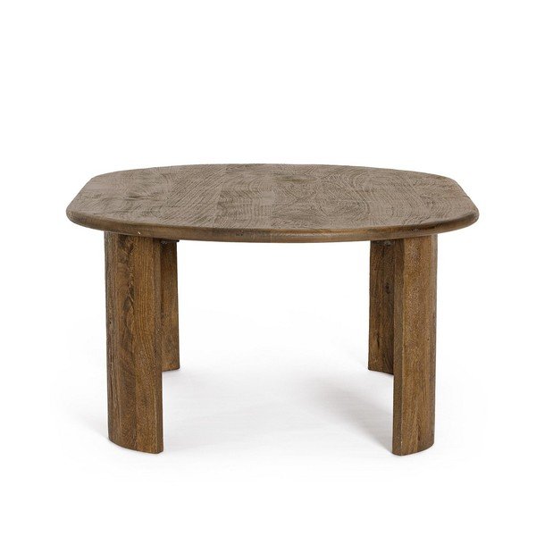 Tavolino da salotto di colore naturale in mango massiccio 80x130 cm Orlando – Bizzotto-image-3