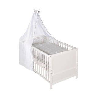 Culla bianca con baldacchino 70x140 cm - Roba