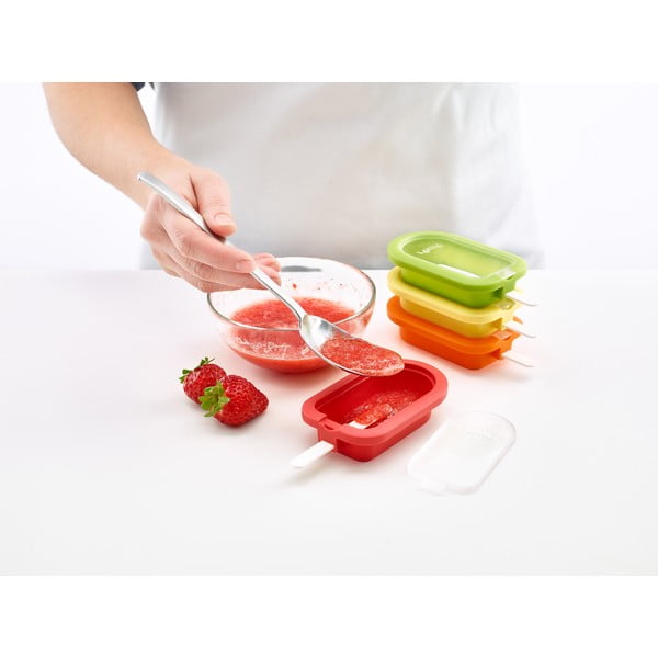 Set di stampi per ghiaccioli in silicone 4 pz – Lékué-image-1