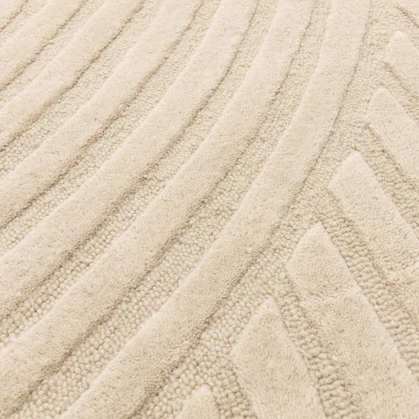 Tappeto in lana beige 160x230 cm Hague - Asiatic Carpets-image-3