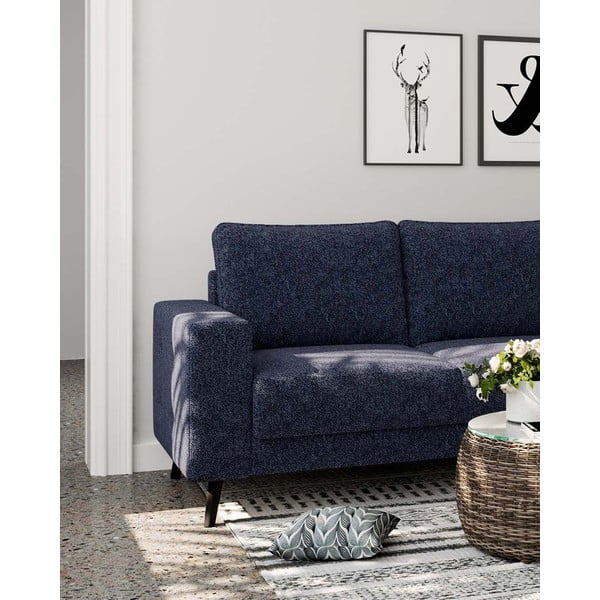 Divano angolare blu scuro (angolo destro) Fynn - Ghado-image-1