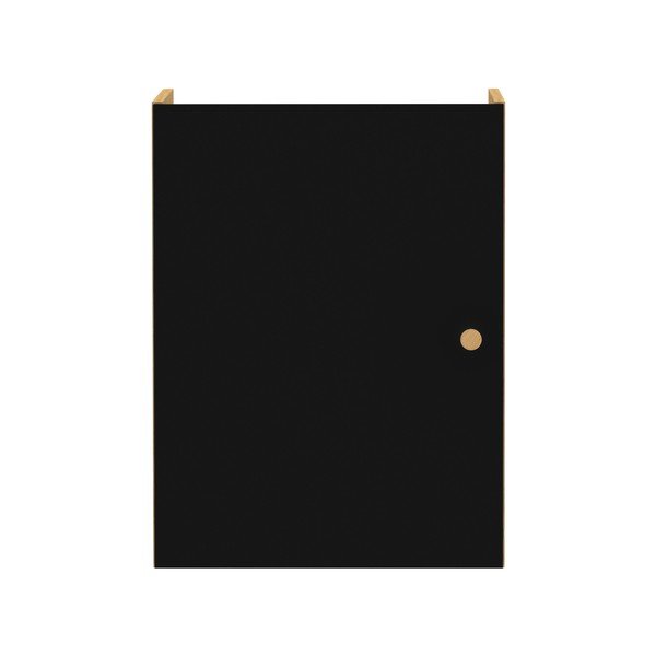 Componente nero con porta 33x43 cm Z Cube - Tenzo-image-2