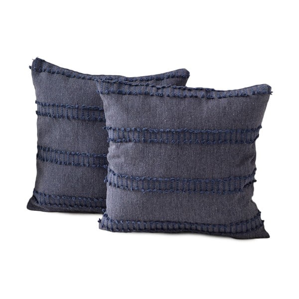 Federe decorative in set 2 pz 43x43 cm Tuffet – Mioli Decor