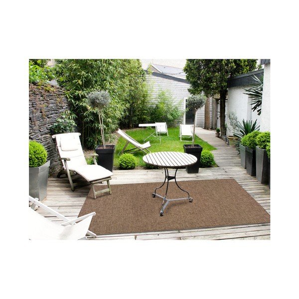 Tappeto per esterni beige scuro Jaipur Beige Buro, 80 x 150 cm - Universal-image-1