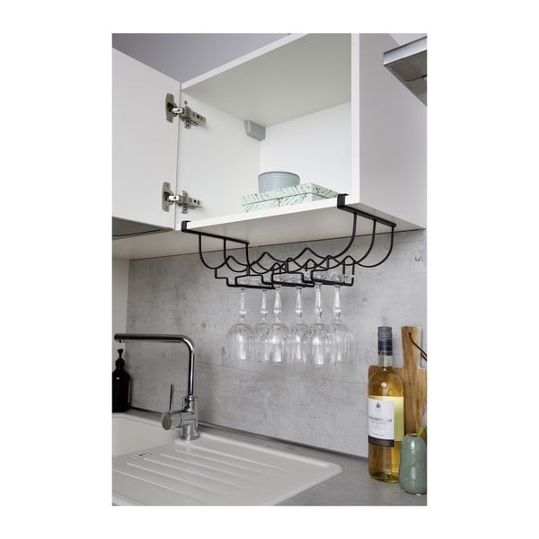 Supporto in metallo nero per occhiali - Wenko-image-4