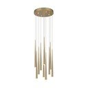 Lampadario LED dorato ø 30 cm Cala – Trio Select