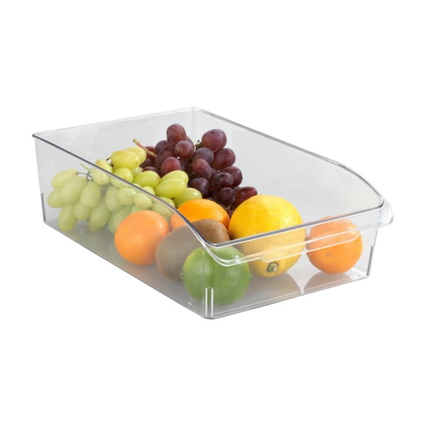 Organizzatore da cucina trasparente Basic, larghezza 20 cm - Wenko-image-1