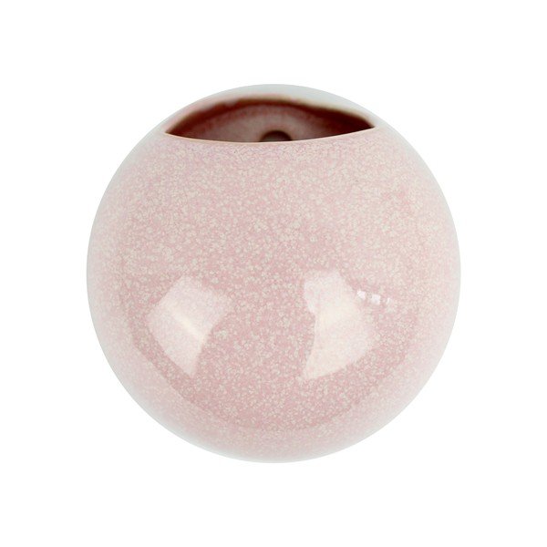 Vaso in ceramica rosa Globe - PT LIVING