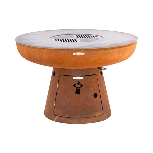 Griglia a carbone ø 102 cm Nero L - Remundi-image-1