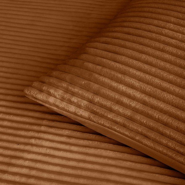 Set copripiumino e federa marrone chiaro in flanella per letto matrimoniale/per letto esteso 3 pezzi 240x220 cm Veloutea – douceur d'intérieur-image-2