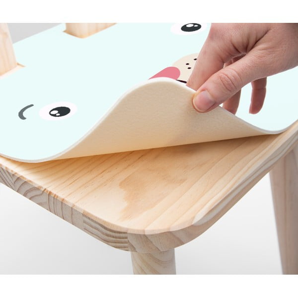 Sedia per bambini in pino massiccio Bunny - Little Nice Things-image-2