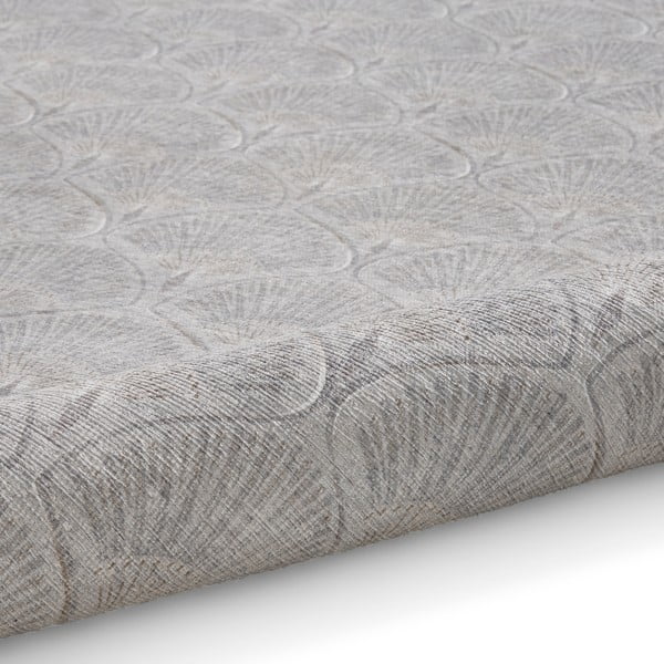 Tappeto in grigio chiaro lavabile 122x170 cm Deco Peacock – Catherine Lansfield-image-3