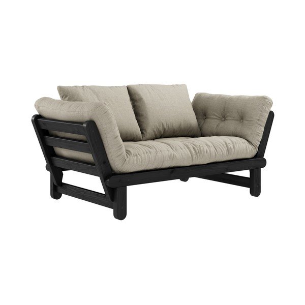Divano variabile Nero/Lino Beige Beat - Karup Design-image-3