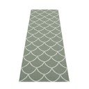 Passatoia da interno/esterno verde 70x225 cm Kotte Army Sage – Pappelina