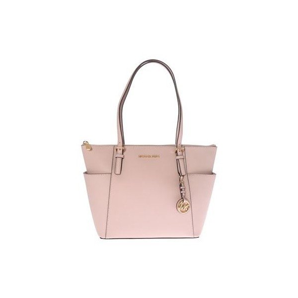 Borsa in pelle rosa chiaro Jet Set - Michael Kors-image-1