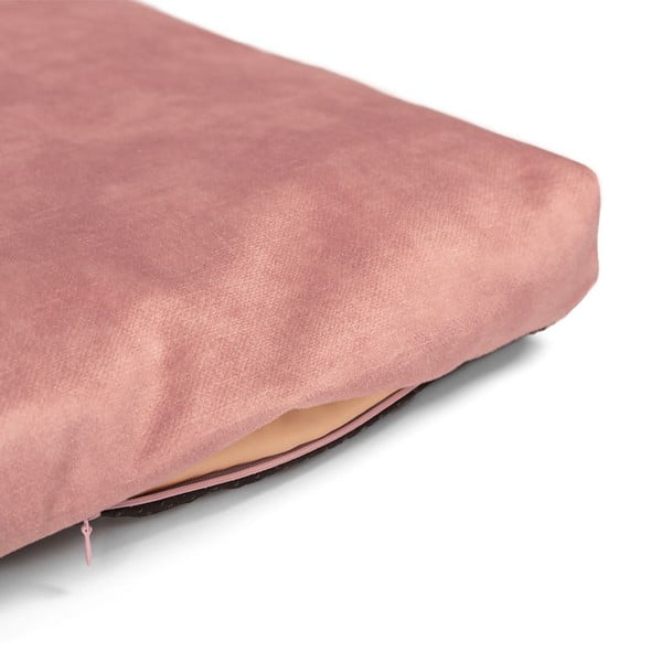 Materasso rosa per cani in ecopelle 90x110 cm SoftPET Eco XXL - Rexproduct-image-4