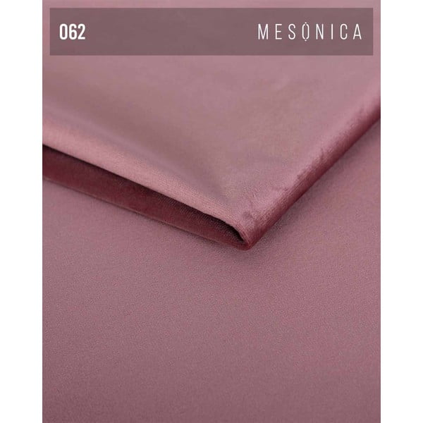 Poltrona in velluto rosa Moilo - MESONICA-image-4