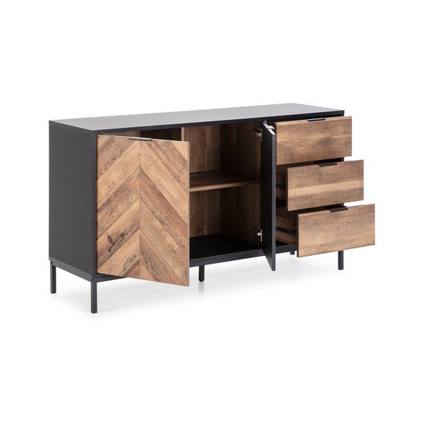 Cassettiera , larghezza 140 cm Quebec - Marckeric-image-4