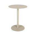 Tavolino rotondo in acciaio ø 35 cm Snow – Zuiver