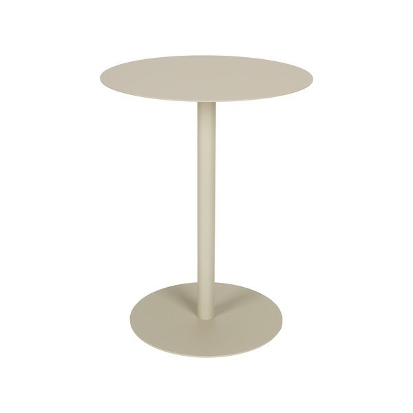 Tavolino rotondo in acciaio ø 35 cm Snow – Zuiver