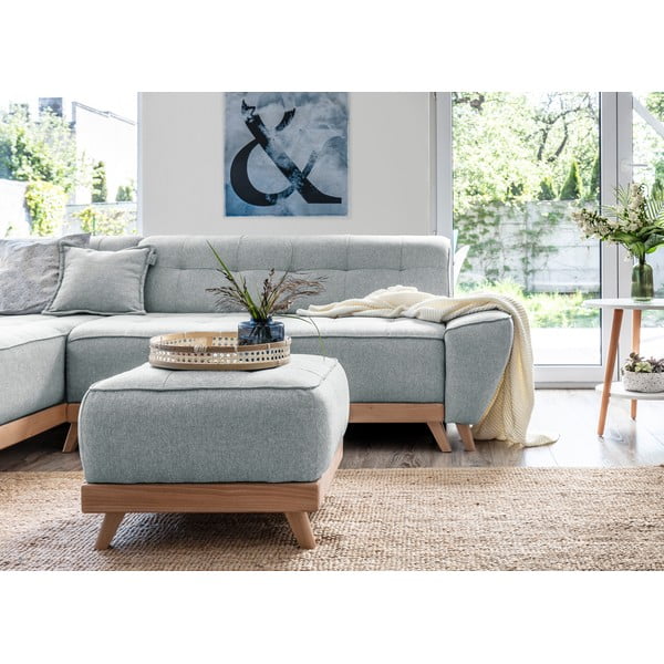 Poggiapiedi grigio chiaro Dazzling Daisy - Miuform-image-4